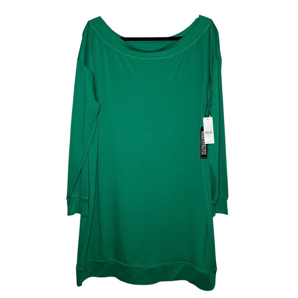 New York & Company - NWT - Green Long Sleeve Casual Dress